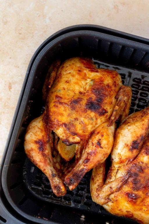 Balsamic and Honey Air Fryer Cornish Hens