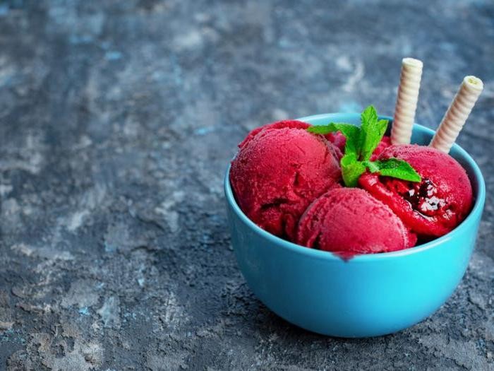 Banana Berry Sorbet