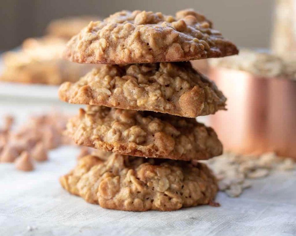 Banana Butterscotch Chip Cookies