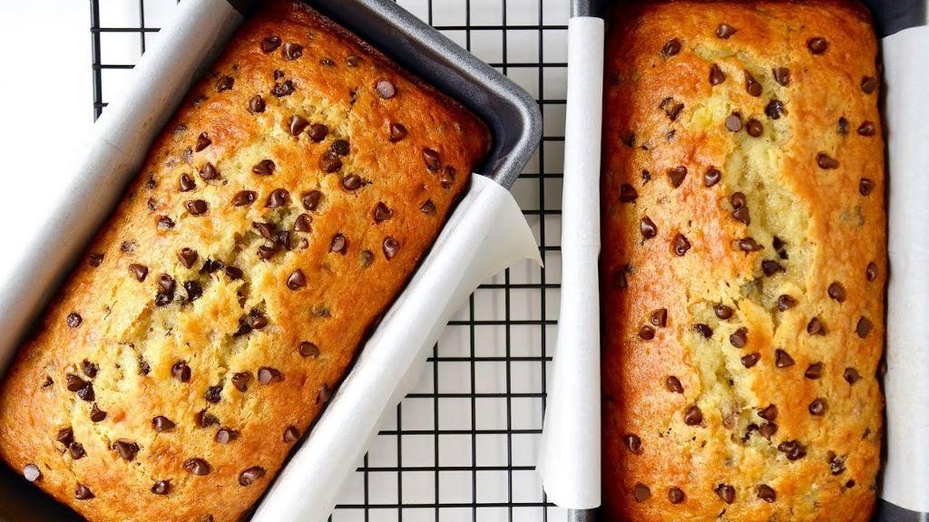 Banana Chocolate Chip Cake Mix Loaf