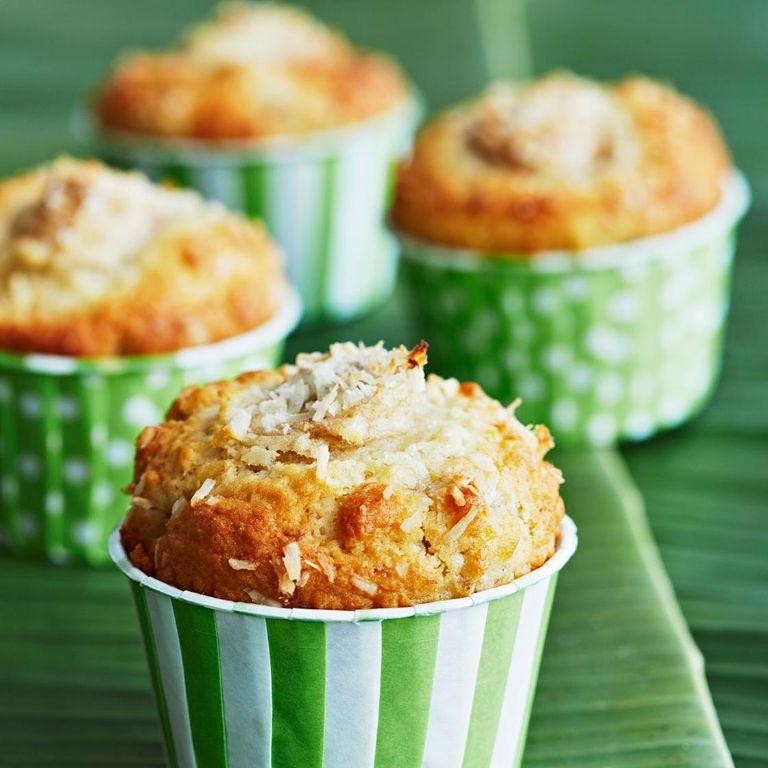 Banana Coconut Muffins