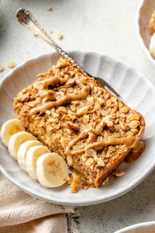 Banana Nut Baked Oatmeal