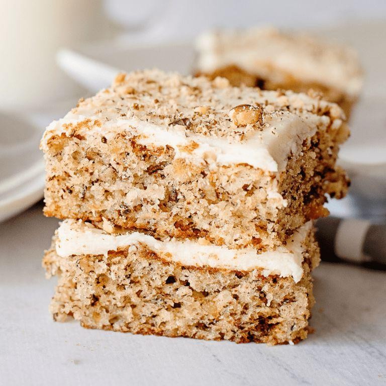 Banana Nut Cake with Cake Mix