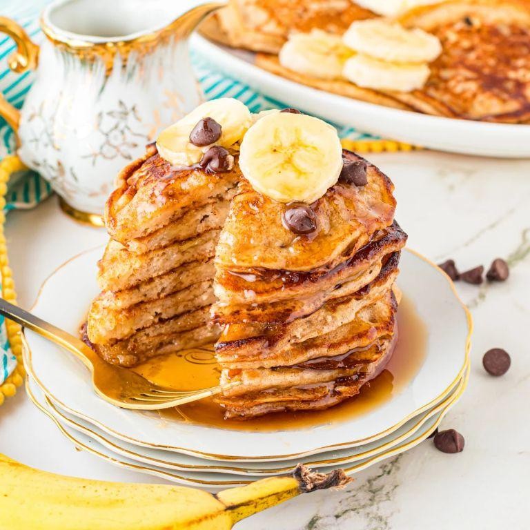 Banana Nut Pancake Casserole Delight