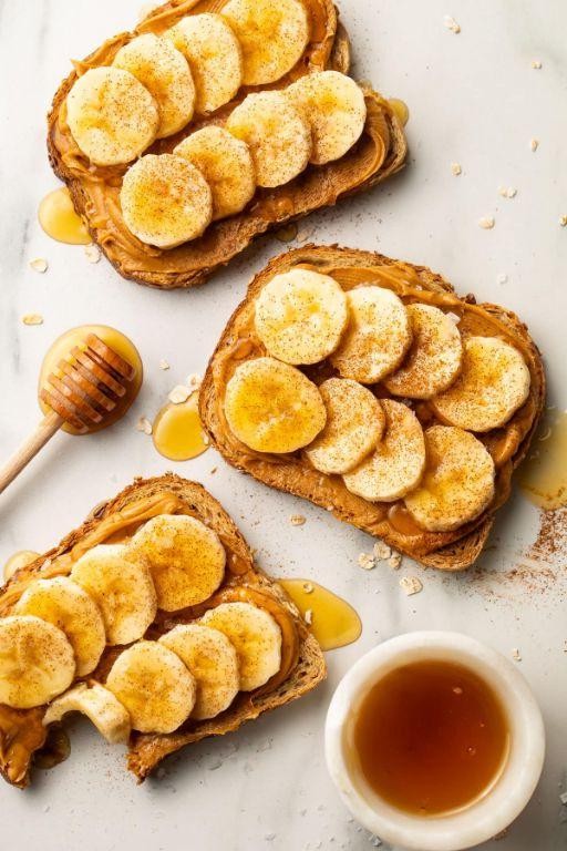 Banana Peanut Butter Toast