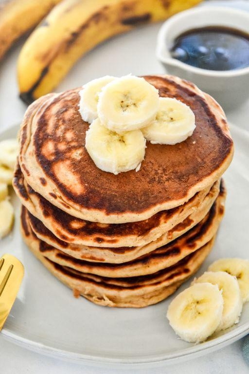 Banana Protein Pancakes