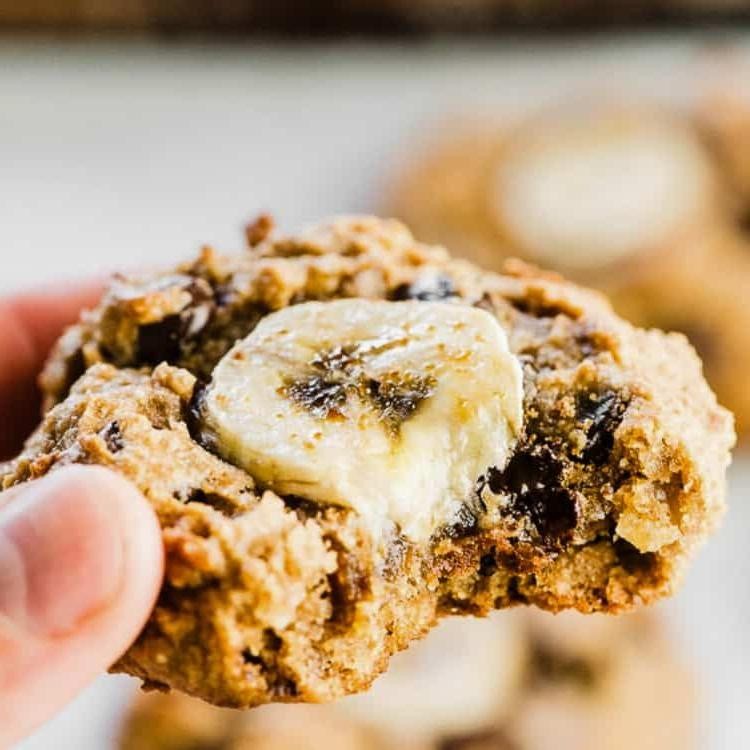 Banana Walnut Paleo Cookies