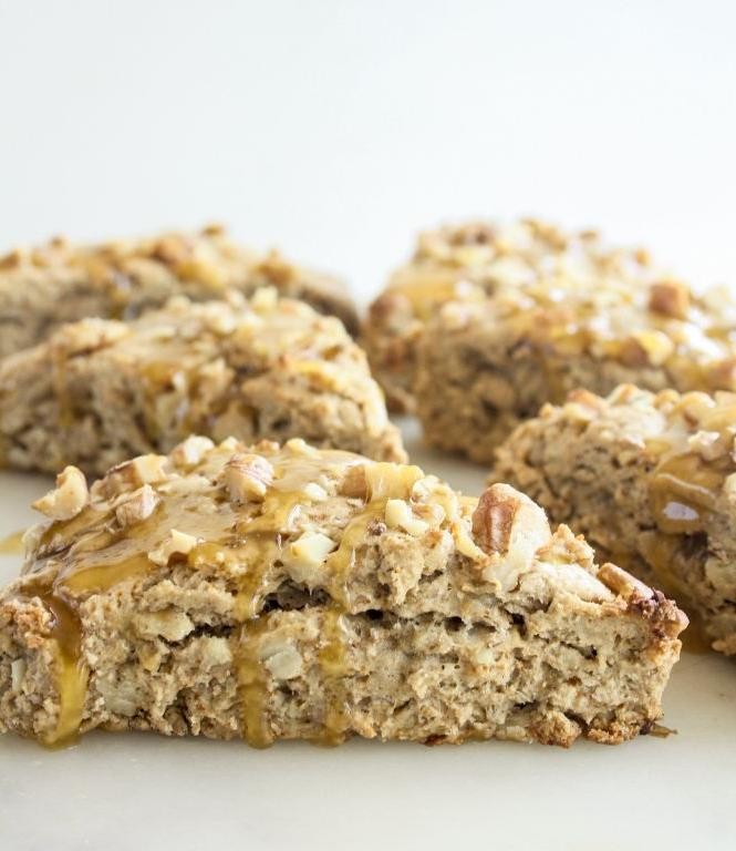 Banana Walnut Scones