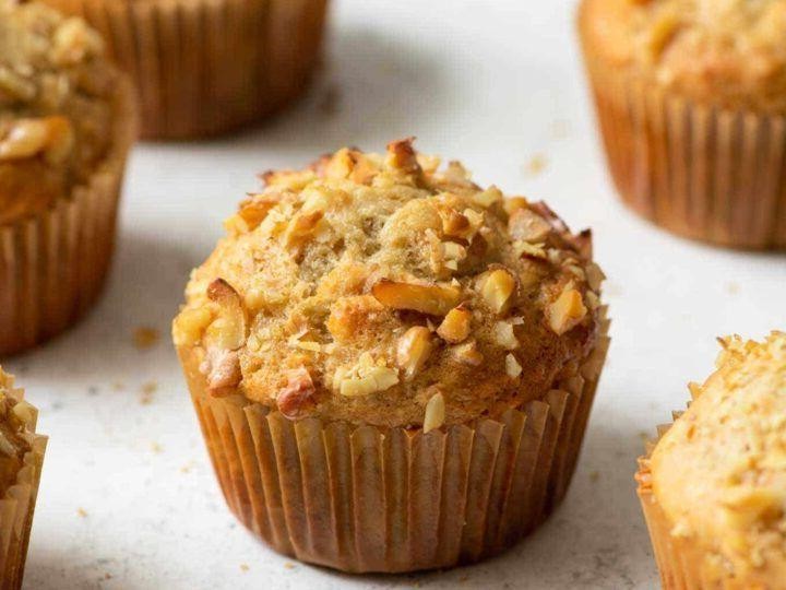 Banana Walnut Vegan Muffins