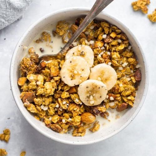 Banana and Honey Granola