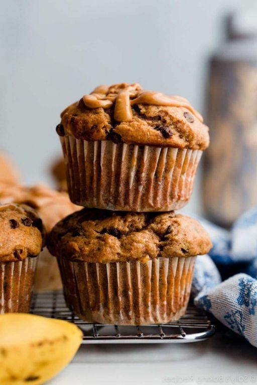 Banana and Nut Butter Muffins