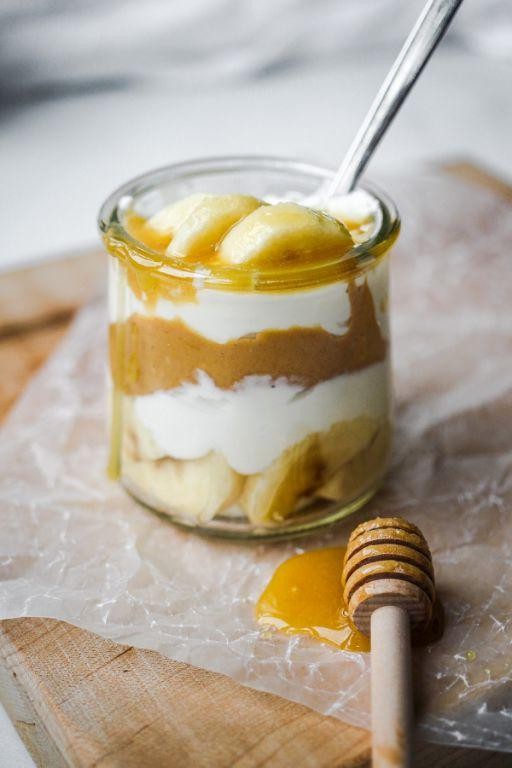 Banana and Yogurt Parfait