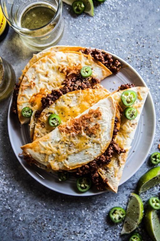 Barbecue Ground Beef Tacos