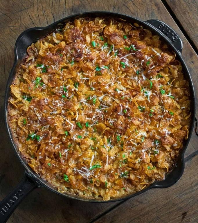 Barbecue Hamburger and Hash Brown Casserole