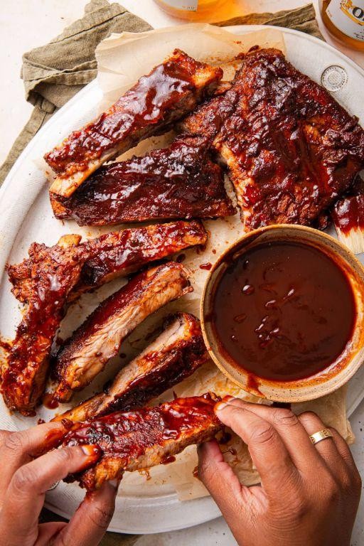 Barbecue Ribs with Homemade Sauce