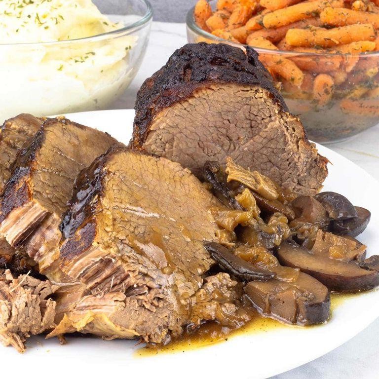 Barbecue Slow Cooker Eye Round Roast Tenderness