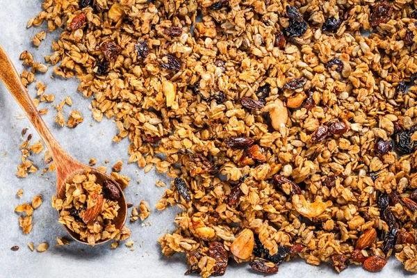Barley and Mixed Nut Granola