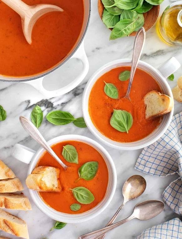 Basic Tomato Basil Soup