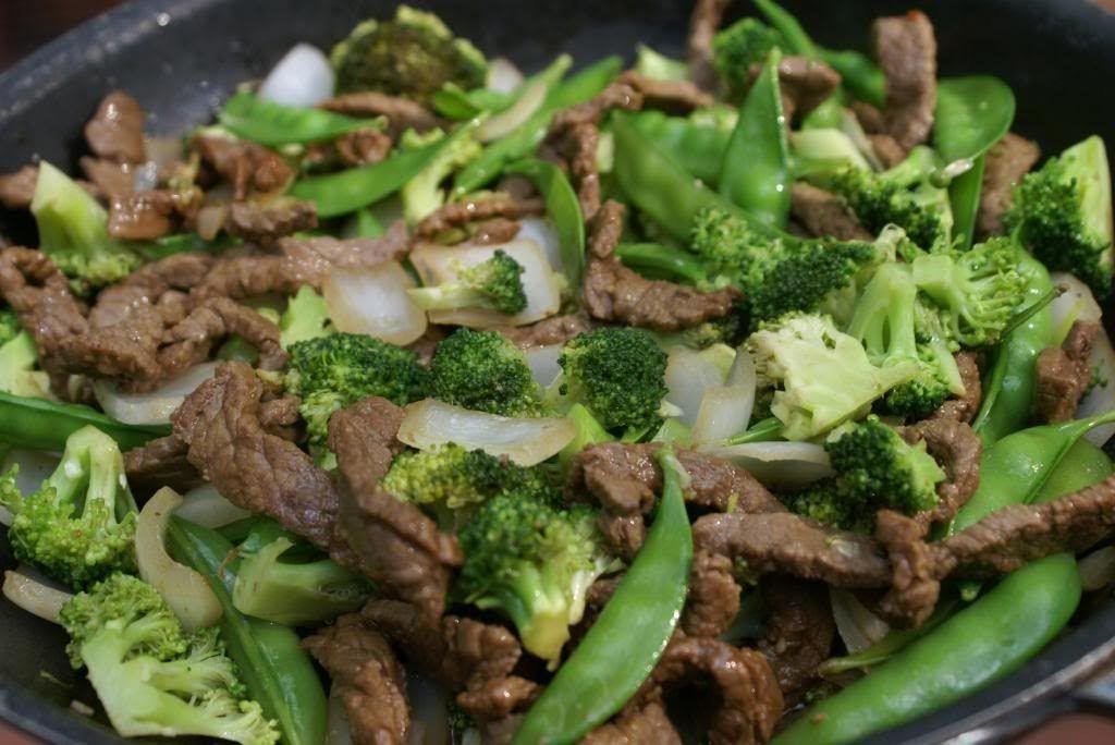 Beef and Broccoli with Snap Peas