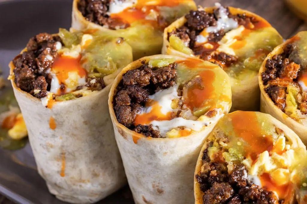 Beef and Chorizo Burrito