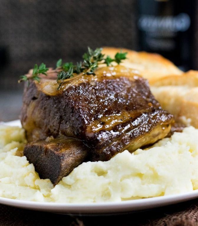 Beer-Braised Oven Ribs