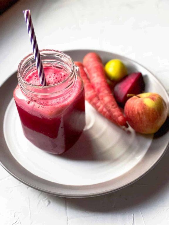 Beetroot and Apple Morning Boost Juice