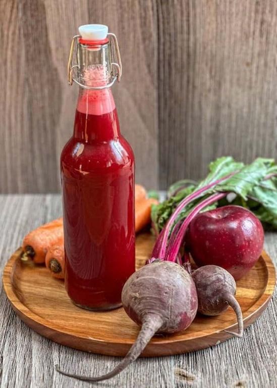 Beetroot and Carrot Power Juice