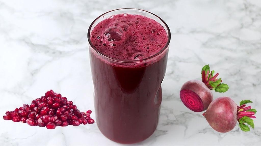 Beetroot and Pomegranate Juice Fusion
