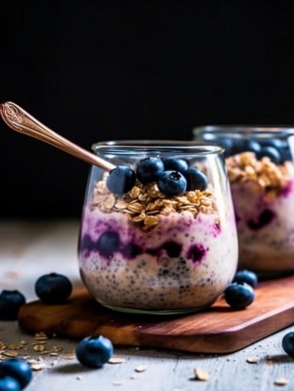 Berry Bliss Overnight Oats