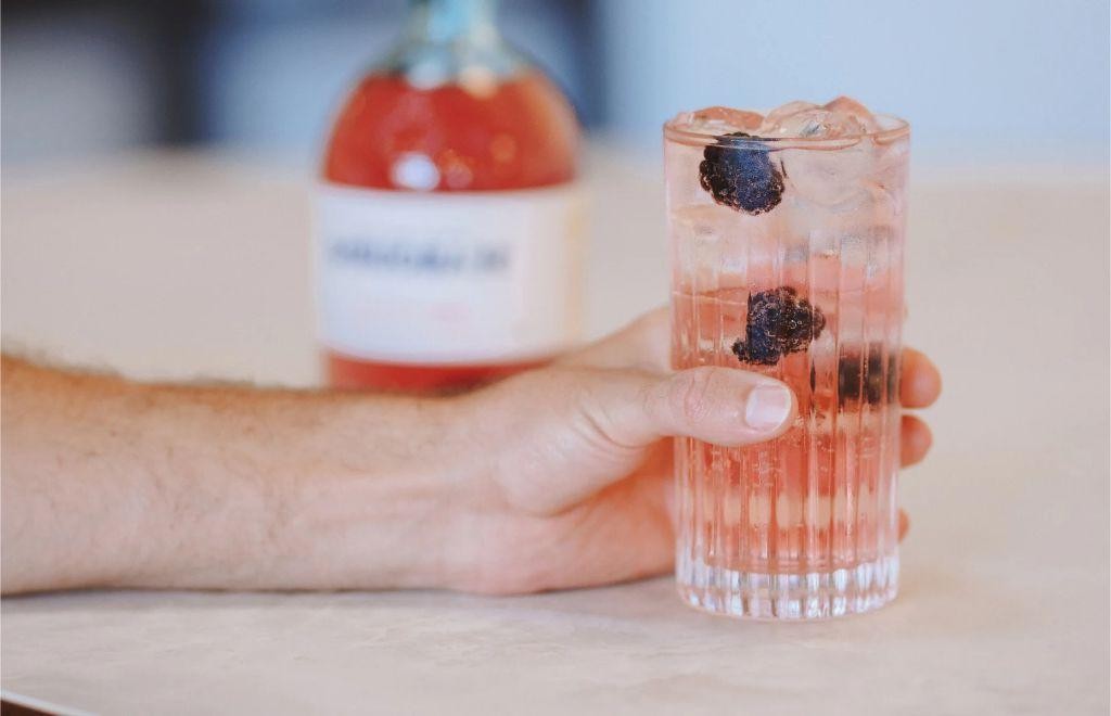 Berry Blush Gin and Tonic
