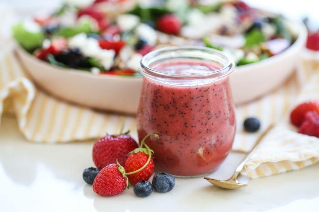Berry Infused Poppy Seed Dressing