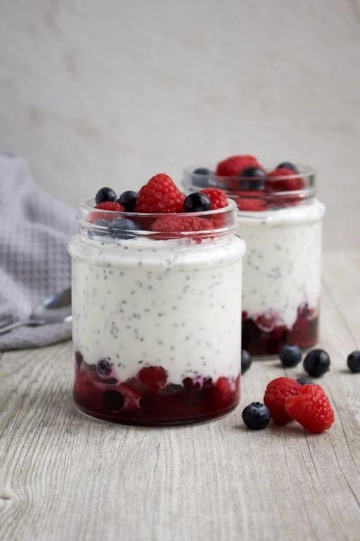 Berry and Chia Seed Parfait