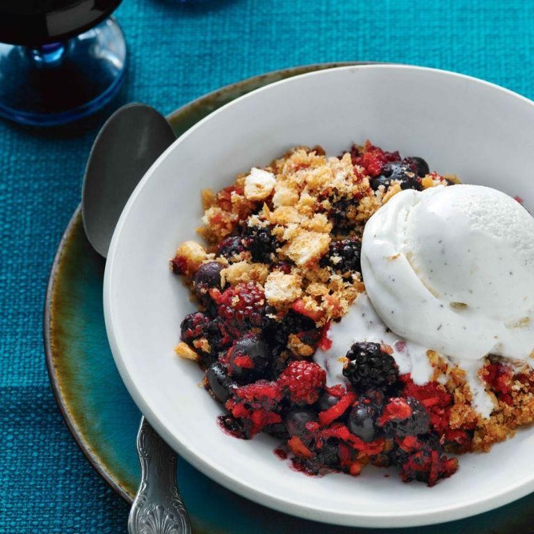 Berry-Apple Brown Betty