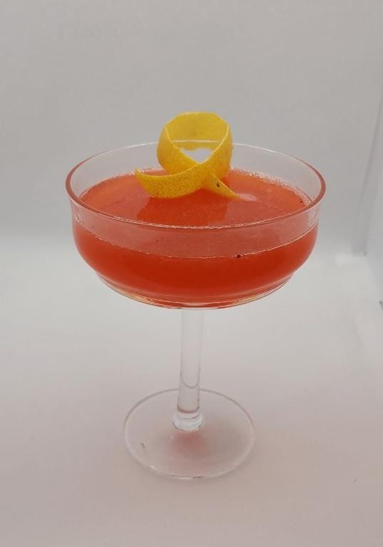 Berry-Infused Paper Plane Delight