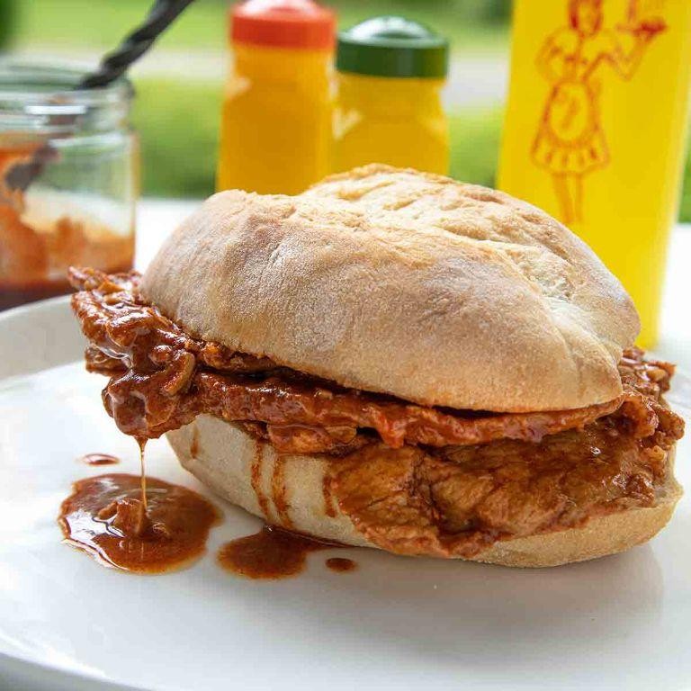 Bifanas (Marinated Pork Sandwiches)