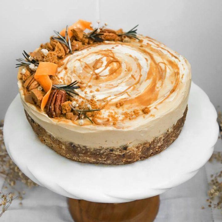 Biscoff Carrot Cake with Cream Cheese Frosting
