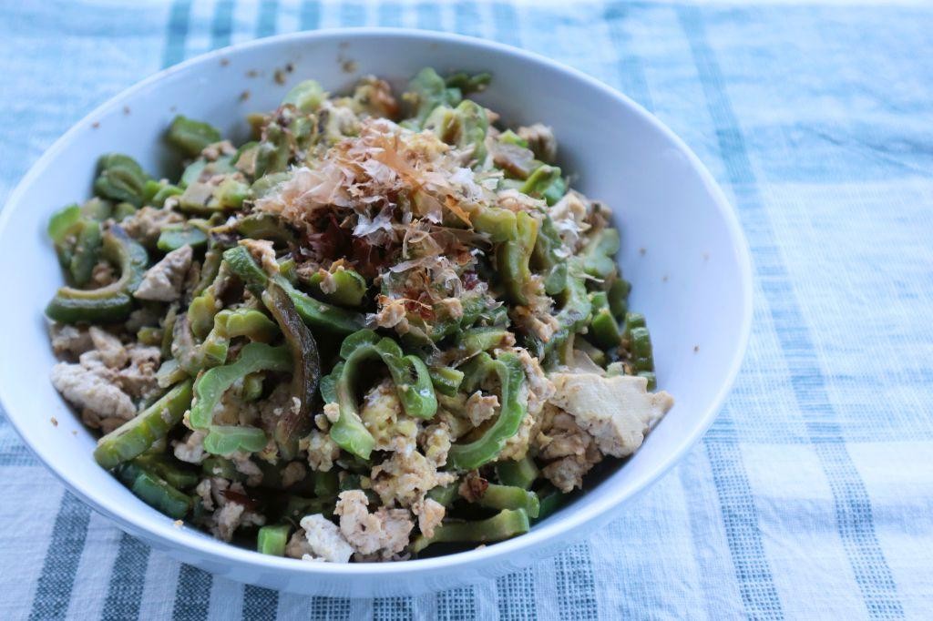 Bitter Melon and Tofu Salad