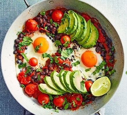 Black Bean and Avocado Scotch Eggs