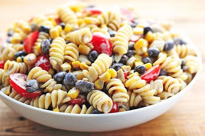 Black Bean and Corn Pasta Salad
