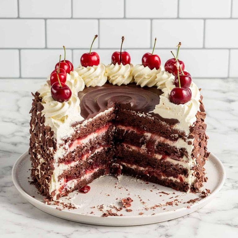 Black Forest Cherry Cake