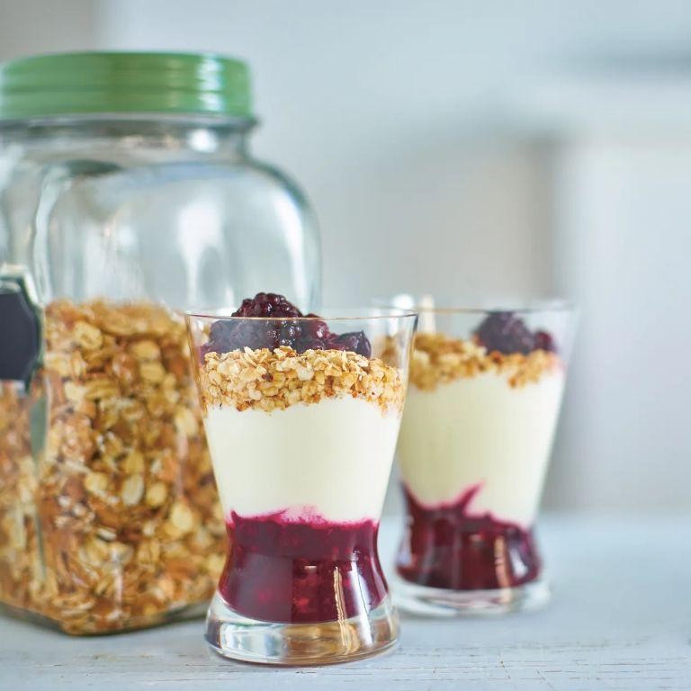 Blackberry Ginger Frozen Yogurt