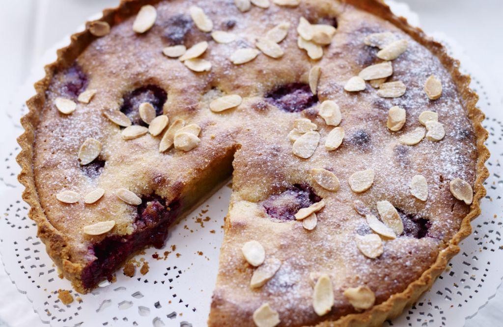 Blackberry and Almond Tart