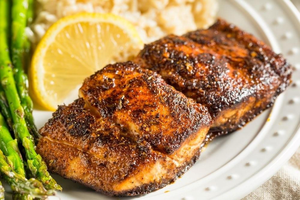 Blackened Dogfish with Cajun Spices