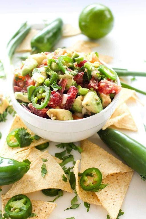 Blood Orange and Avocado Salsa