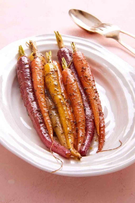 Blood Orange and Rosemary Roasted Carrots