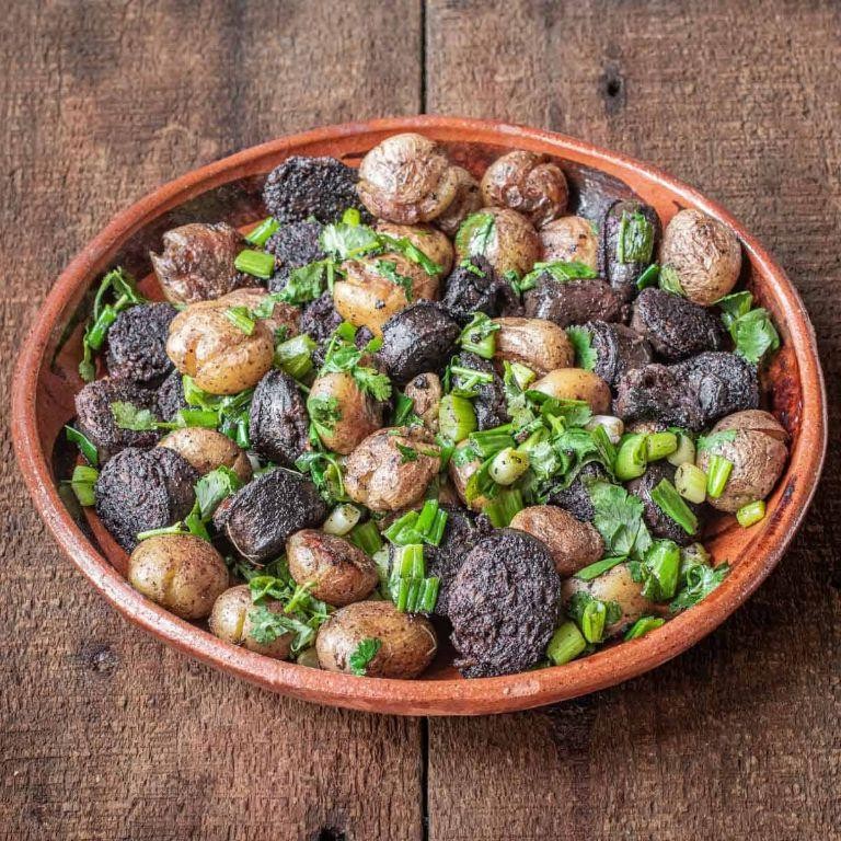 Blood Sausage and Potato Hash