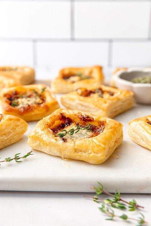 Blue Cheese and Fig Jam Tartlets