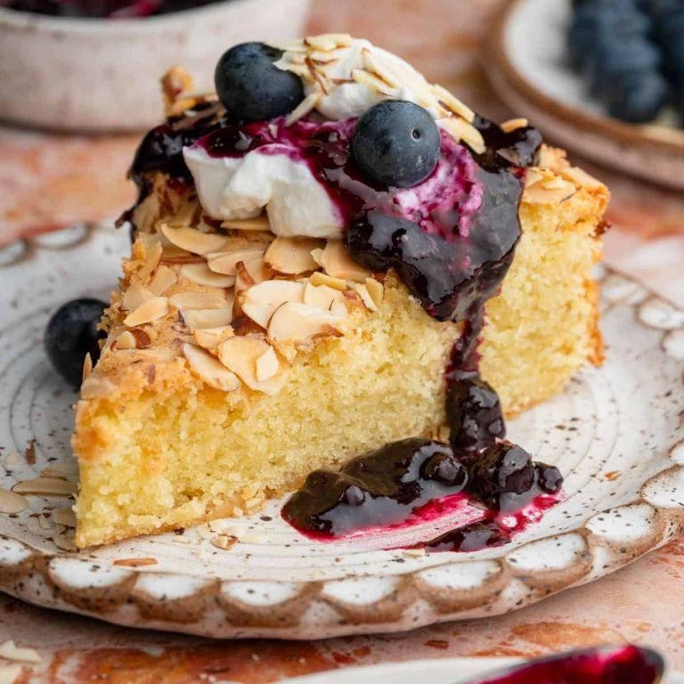 Blueberry Almond Cake