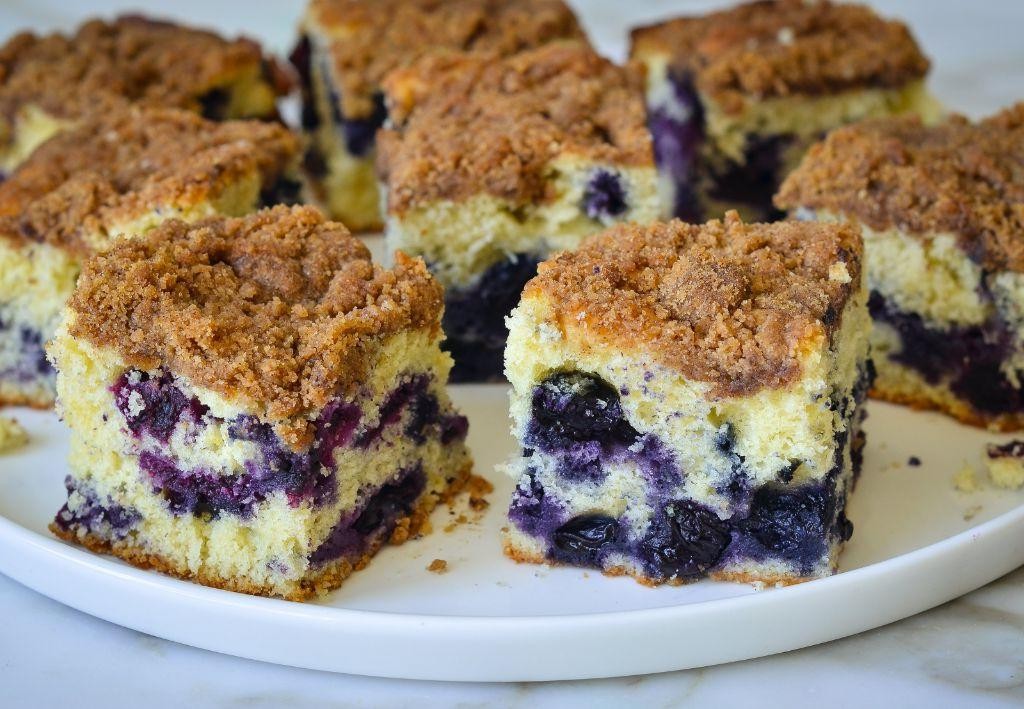 Blueberry Cinnamon Coffee Cake