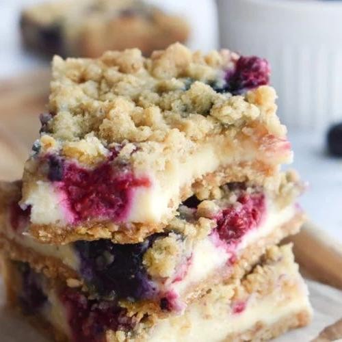 Blueberry Cream Cheese Bars
